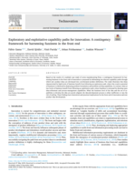 Exploratory and exploitative capability paths for innovation: A contingency framework for harnessing fuzziness in the front end