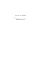 Attraction and repulsion : modelling interfirm interactions in geographical space