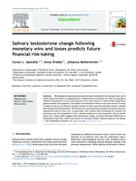 Salivary testosterone change following monetary wins and losses predicts future financial risk-taking