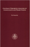 Contract-theoretic analyses of consultants and trade unions