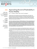 Approaching the limit of predictability in human mobility