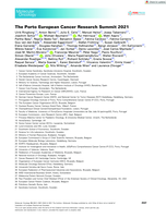 The Porto European Cancer Research Summit 2021