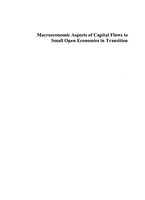 Macroeconomic aspects of capital flows to small open economies in transition