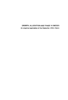 Growth, allocation and trade in Sweden : an empirical application of the Heckscher-Ohlin theory