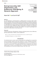 Entrepreneurship, Self-Organization, and Eudaimonic Well-Being: A Dynamic Approach