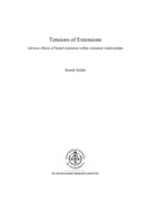 Tensions of extensions : adverse effects of brand extension within consumer relationships