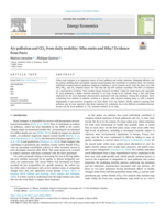 Air pollution and CO2 from daily mobility: Who emits and Why? Evidence from Paris