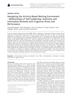 Navigating the Activity Based Working Environment: Relationships of Self-Leadership, Autonomy and Information Richness with Cognitive Stress and Performance