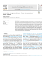 Service robots with (perceived) theory of mind: An examination of humans’ reactions