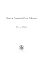 Essays on contracts and social preferences