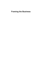 Framing the business : business modelling for business development