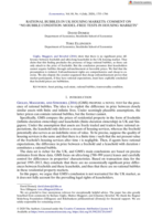 Rational Bubbles in UK Housing Markets: Comment on "No-Bubble Condition: Model-Free Tests in Housing Markets"