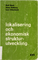 Lokalisering och ekonomisk strukturutveckling