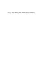 Essays on Currency Risk and Financial Frictions