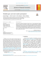 Windfall Gains and Stock Market Participation