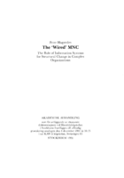 The 'wired' MNC : the role of information systems for structural change in complex organizations