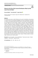 Women in the Top of the Income Distribution: What Can We Learn From LIS-Data?