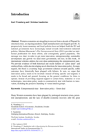 Questioning the Entrepreneurial State: Introduction