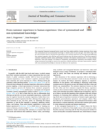 From customer experience to human experience: Uses of systematized and non-systematized knowledge