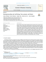 Entrepreneurship and well-being: Past, present, and future