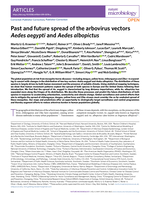 Past and future spread of the arbovirus vectors Aedes aegypti and Aedes albopictus