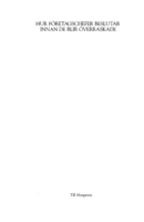 Hur företagschefer beslutar innan de blir överraskade : ett försök till förklaring av svarsmönster i svagsignalsituationer