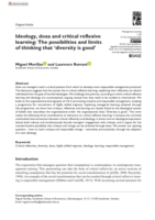 Ideology, doxa and critical reflexive learning: The possibilities and limits of thinking that 'diversity is good'