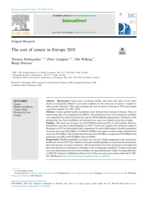 The cost of cancer in Europe 2018