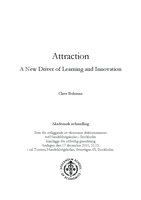 Attraction : a new driver of learning and innovation