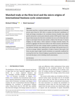 Matched trade at the firm level and the micro origins of international business-cycle comovement