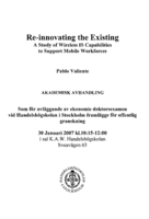 Re-innovating the existing : a study of wireless IS capabilities to support mobile workforces
