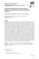 What Fosters Individual-Level Absorptive Capacity in MNCs? An Extended Motivation-Ability-Opportunity Framework