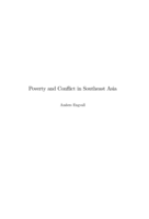 Poverty and conflict in Southeast Asia