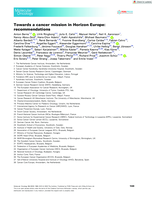 Towards a cancer mission in Horizon Europe: Recommendations