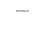 Savings, investment, and economic reforms in developing countries