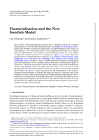 Financialisation and the New Swedish Model