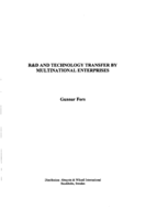 R&D and technology transfer by multinational enterprises