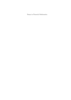 Essays in financial mathematics