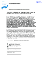 The Open Innovation in Science research field: a collaborative conceptualisation approach