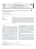 Challenges in co-creating solution value during utilization phase: Insights from three failed projects