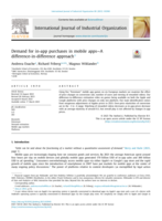 Demand for in-app purchases in mobile apps: A difference-in-difference approach