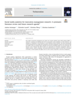 Social media analytics for innovation management research: A systematic literature review and future research agenda