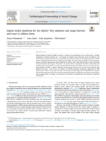 Digital health platforms for the elderly? Key adoption and usage barriers and ways to address them