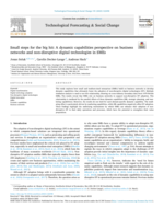 Small steps for the big hit: A dynamic capabilities perspective on business networks and non-disruptive digital technologies in SMEs