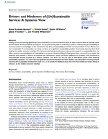 Drivers and Hinderers of (Un)Sustainable Service: A Systems View