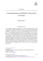 Cosmopolitanism and Welfare Chauvinism in Sweden