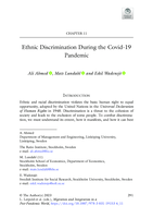 Ethnic Discrimination During the Covid-19 Pandemic