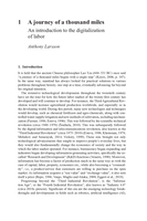 A journey of a thousand miles: An introduction to the digitalization of labor