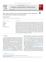Who is who in the age of service robots: The impact of robots’ demand for user identification in human-to-robot interactions