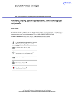 Understanding cosmopolitanism: A morphological approach